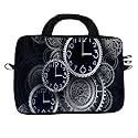 Theskinmantra Chain Laptop Sleeve Bag Compatible with Laptop/Macbooks/Chrombook/Notebook/Zbook (13.3 Inch [Sling/Strap], Clocks)