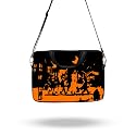 Theskinmantra Chain Laptop Sleeve Bag Compatible with Laptop/Macbooks/Chrombook/Notebook/Zbook (15.6 Inch [Sling/Strap], Party Time)