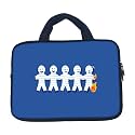 TheSkinMantra Chain Laptop Sleeve Bag Compatible with Laptop/Macbooks/Chrombook/Notebook/Zbook (13.3 Inch [Handle], Fire Man)
