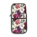 Theskinmantra Keyboard and Mouse Sleeve for Logitech K380 Models - for Men and Women Compact Sleeve for Keyboard and Mouse with Multi-Colored Quirky Designs (Floral Elegance)