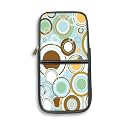 Theskinmantra Keyboard and Mouse Sleeve for Logitech K380 Models - for Men and Women Compact Sleeve for Keyboard and Mouse with Multi-Colored Quirky Designs (Geometric Circle)
