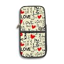Theskinmantra Keyboard and Mouse Sleeve for Logitech K380 Models - for Men and Women Compact Sleeve for Keyboard and Mouse with Multi-Colored Quirky Designs (Love Rays)