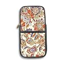Theskinmantra Keyboard and Mouse Sleeve for Logitech K380 Models - for Men and Women Compact Sleeve for Keyboard and Mouse with Multi-Colored Quirky Designs (Gladiolus Paint)