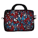 Theskinmantra Red Numbers Messenger Bag for 15.6 inch Laptop