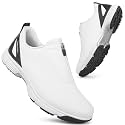 THESTRON Men Waterproof Golf Shoes Zipper Golf Shoes Professional Spikeless Golf Sneakers Male Golf Sports Walking Shoes Comfortable Golf Footwears for Men
