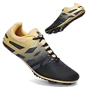 THESTRON Men Women Kids Track and Field Shoes Professional 8 Spikes Running Racing Sneakers Breathable Lightweight Sprinting Shoes