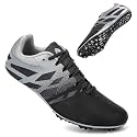 THESTRON Men Women Kids Track and Field Shoes Professional 8 Spikes Running Racing Sneakers Breathable Lightweight Sprinting Shoes