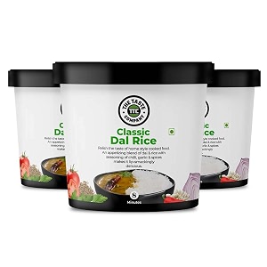 thetastecompany classic dal rice - ready to eat  instant food  taste company pack of 3
