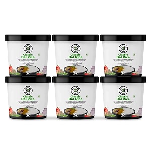 thetastecompany classic dal rice - ready to eat  instant food  taste company pack of 6