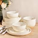 TheTerra Ceramic Dinnerware Set for 4 12-Piece