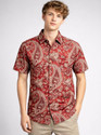 Thetrendy creation Men Floral Print Casual Red