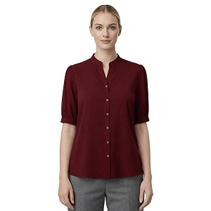 Thevasa Womens Classic Button Down Shirt