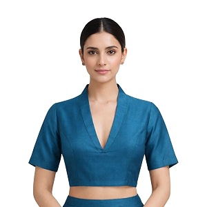 Thevasa Womens Divine Collar Blouse