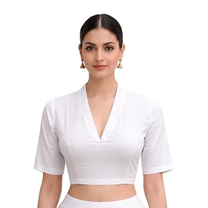 Thevasa Womens Divine Collar Blouse