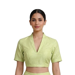 Thevasa Womens Divine Collar Blouse
