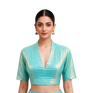 Thevasa Womens Divine Collar Blouse