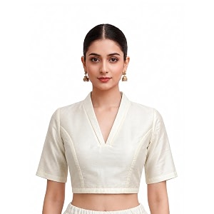 Thevasa Womens Divine Collar Blouse