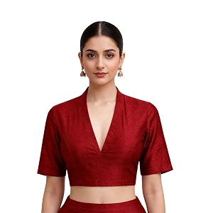 Thevasa Womens Divine Collar Blouse