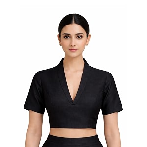 Thevasa Womens Divine Collar Blouse