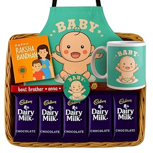 theyayacafe baby bro printed rakhi for kids  cute raksha bandhan rakhi for little brother rakhi gifts for baby brother