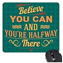 TheYaYaCafe Motivational Quote Printed Mouse Pad for