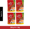 THF Real Tea Regular, Assam Teas, Unflavoured Black Tea, 250 GM (Pack of 4) Unflavoured Black Tea Pouch (4 x 0.25 kg)
