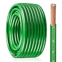 THHN Wire 4 Gauge 100 FT Stranded Copper Wire, Green