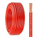 THHN Wire 8 Gauge 150 FT Stranded Copper Wire, Red