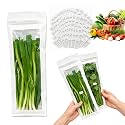 Thick Double Seal Food Storage Bags Long Sealed Bags For Vegetables (100)
