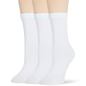 Thin Crew Socks for Women, Ladies Soft Cotton High Calf Boot Sock