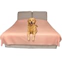 Thin Reversible Waterproof Protective Cover or Liner for Bed or Couch (Twin Size, 90 x 55 inch), for Dogs and Cats, Babies; Incontinence, Urine, Drool