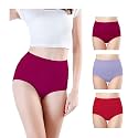 Combo Women39s High Waisted Cotton Hipster Panty