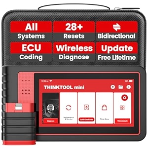 thinkcar obd2 scanner thinktool mini oe-level full system car diagnostic tool lifetime free update28 resets car scannerimmokey programming amp ecu coding bidirectional active testing car scan tool