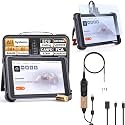THINKCAR THINKSCAN 689 OBD2 Scanner, TES102 Endoscope Inspection Camera and Tempered Glass Screen Protector, Bidirectional Scan Tool with 3000+ Active Test, ECU Coding, 34+ Reset, Lifetime Update