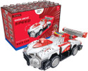 ThinkerPlace 8-in-1 Super Racing Car White Star 98 Pieces