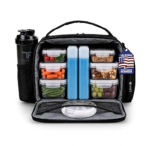 ThinkFit Meal Prep Lunch Box with 6