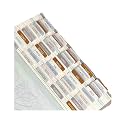 Thinkor Reposition Laminated Bible Tabs, Large Print Stickers, Easy to Read & Apply Bible Tabs for Women & Man (Winter Snow)