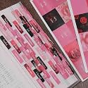 Thinkor Reposition Laminated Bible Tabs, Large Print Stickers, Easy to Read &amp; Apply Bible Tabs for Women &amp; Man (Pink Rose Print)