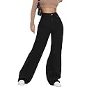 THIRD QUADRANT Women Wide Leg Jeans with