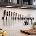 THMINS 2 Pack 16 Inch Magnetic Knife Strips, Magnetic Knife Holder for Wall