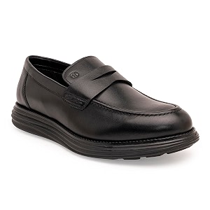 Thomas Crick Sophisticated Dual-Tone Leather Loafers with