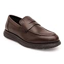Thomas Crick Sophisticated Dual-Tone Leather Loafers with