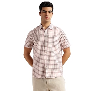 Thomas Scott Mens Checks Half