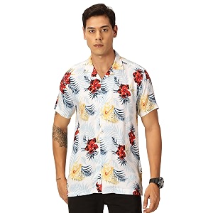 Thomas Scott Mens Floral Half