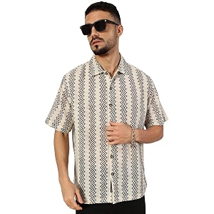Thomas Scott Mens Geometric Half