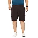Thomas Scott Men's | Plus Size | Regular Fit | Mid-Rise | Knee Length | 6 Pockets | Woven | Cargo | Shorts