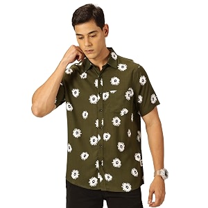 Thomas Scott Mens Printed Half