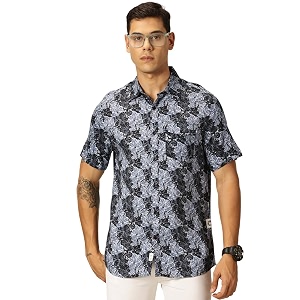 Thomas Scott Mens Printed Half