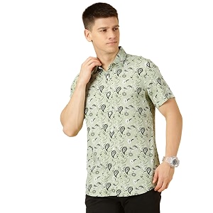 Thomas Scott Mens Printed Half