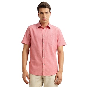 Thomas Scott Mens Solid Linen